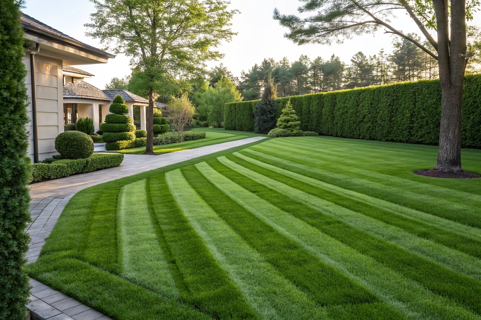 Weekly Lawn Mowing Service